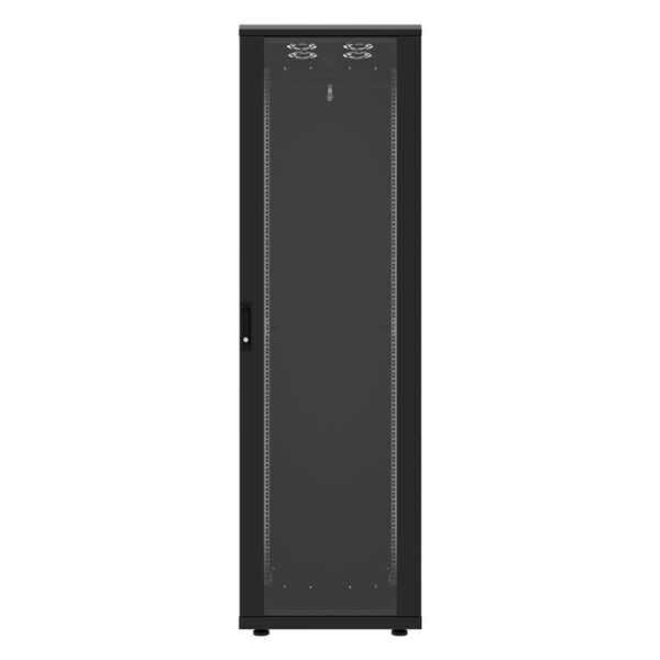 Canovate 19" 42U 600x600x2033 INORAX-ECO podni ormar, crni (CSN-U-9-4266F)