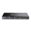 TP-Link 48-Port Omada Gigabit Stackable Managed preklopnik (Switch) L3, 6×10 Gbps SFP+, 2xUSB 2.0, 1xRJ45 Console port, 1xUSB-C console port, 1xRJ45 management port, metalno kućište