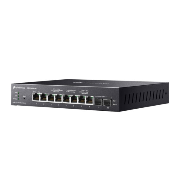 TP-Link 8-Port Omada Smart preklopnik (Switch) 8-Port PoE+, 2-Port 10GE SFP+, metalno kućište