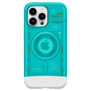 Spigen Classic C1 MagSafe, bondi blue - iPhone 15 Pro