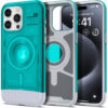 Spigen Classic C1 MagSafe, bondi blue - iPhone 15 Pro