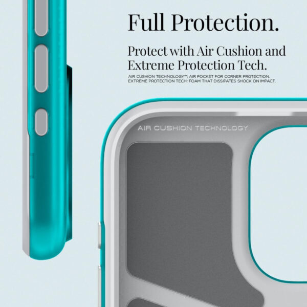 Spigen Classic C1 MagSafe, bondi blue - iPhone 15 Pro