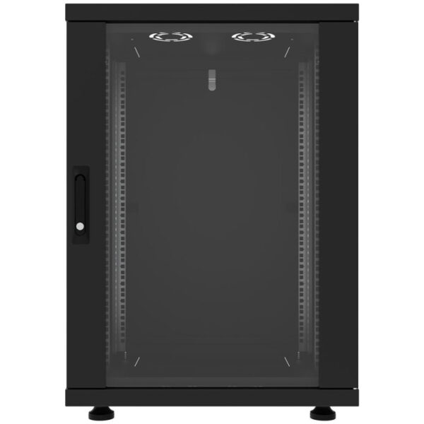 Canovate 19" 22U 600x600x1144 INORAX ECO podni ormar, crni (CSN-U-9-2266F)