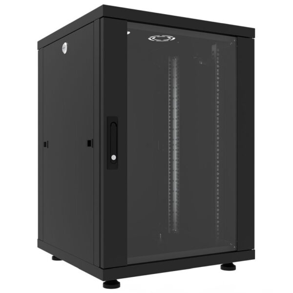 Canovate 19" 22U 600x600x1144 INORAX ECO podni ormar, crni (CSN-U-9-2266F)