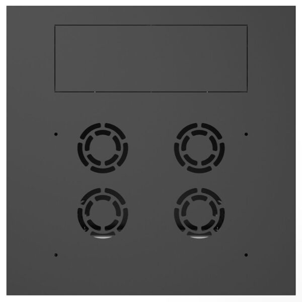 Canovate 19" 22U 600x600x1144 INORAX ECO podni ormar, crni (CSN-U-9-2266F)