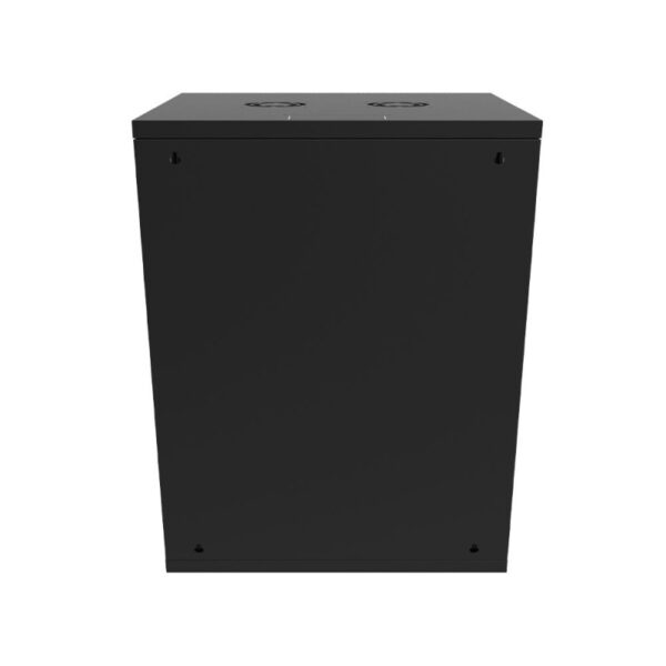 Canovate 18U 600x600x898 SINGLE zidni ormar s bočnim stranama koje se mogu otvoriti izvana, crni (WS3O-9-1866F)