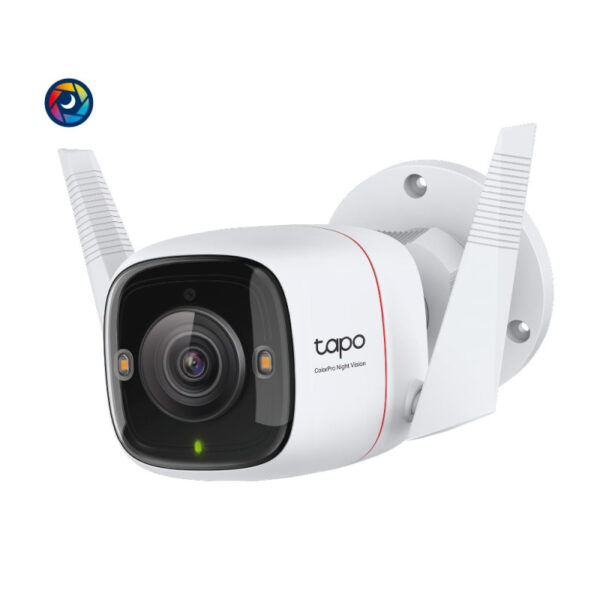 Tp-Link Tapo C325WB ColorPro vanjska sigurnosna Wi-Fi kamera, 2K QHD 4MP, H.264, Two-Way Audio, ColorPro Night Vision