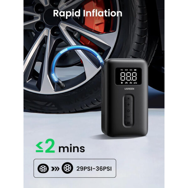 UGREEN CD259, 2x 2500mAh, električna zračna pumpa