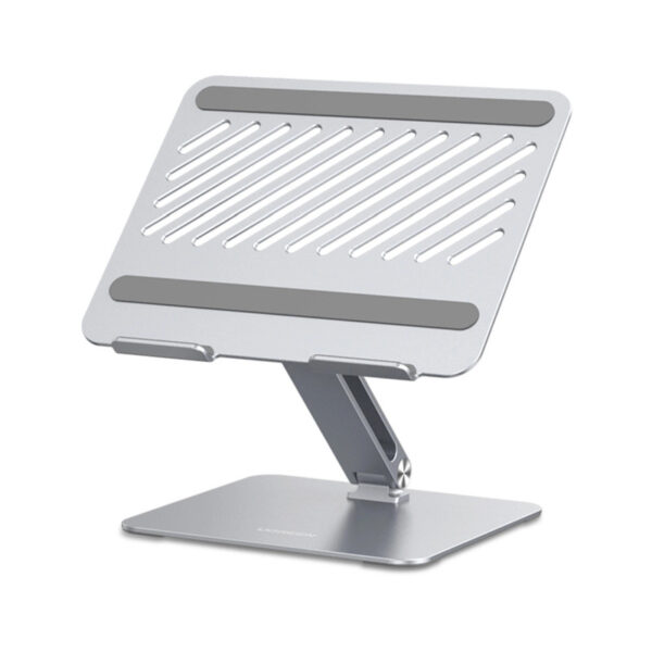 UGREEN stalak za prijenosnik, 13-17.3", metalni, srebrni