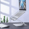 UGREEN stalak za prijenosnik, 13-17.3", metalni, srebrni
