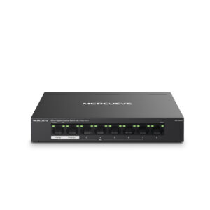 Mercusys MS108GP 8-Port Gigabit Desktop preklopnik (Switch) 7× Gigabit PoE+, 1× Gigabit Non-Po, Plug & Play, metalno kučište