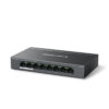 Mercusys MS108GP 8-Port Gigabit Desktop preklopnik (Switch) 7× Gigabit PoE+, 1× Gigabit Non-Po, Plug & Play, metalno kučište