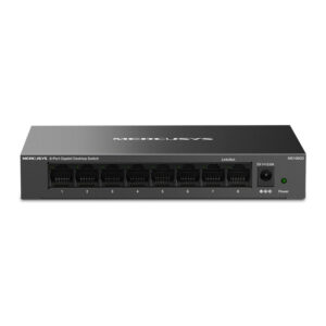 Mercusys MS108GS 8-Port Gigabit Desktop preklopnik (Switch) 8×10/100/1000Mbps, Plug & Play, Auto-Negotiation, Auto-MDI/MDIX, metalno kučište