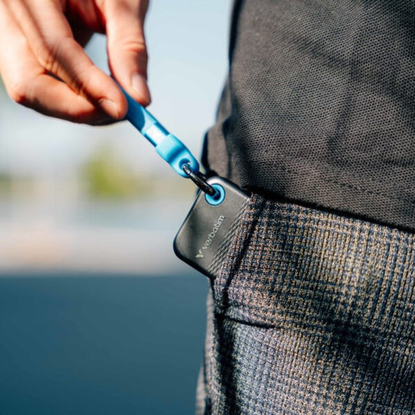 Verbatim Pocket 1TB SSD vanjski disk, USB 3.2 Gen2, Black/Blue