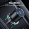 UGREEN auto punjač, 130W, 2x USB-C, USB-A, PD, QC 4.0, sivi
