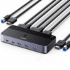 UGREEN KWM switch 3x HDMI, 2x USB-C, 3x USB-A,2x USB-B
