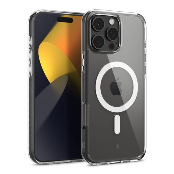 Spigen Caseology Capella MagSafe, clear white - iPhone 16 Pro (ACS08182)