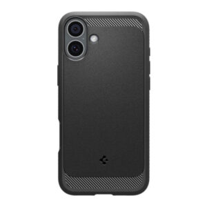 Spigen Rugged Armor MagSafe, matte black - iPhone 16 Plus (ACS08087)