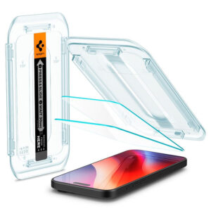 Spigen Glass tR EZ Fit 2 Pack, transparency - iPhone 16 Pro Max (AGL07907)