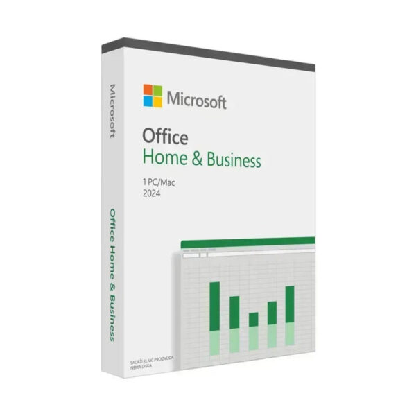 Microsoft Office Home & Bussines 2024 ENG, medialess (Word, Excel, PowerPoint, OneNote, Outlook)