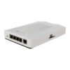 MikroTik 10 Gigabit Ethernet preklopnik (Switch) CRS304-4XG-IN, 98DX2528 2-core 1200 MHz CPU, ARM 64bit, 512 MB RAM, 32 MB FLASH,  4x10G-LAN ports POE-IN, DIN rail mount