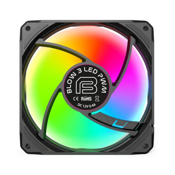 Bit Force BLOW PWM 3 LED PC hladnjak za kućište, šareni