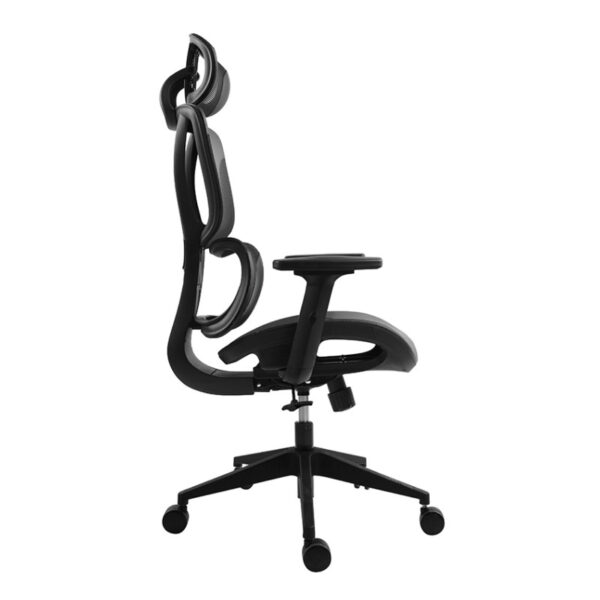 Bit Force COZY LM-2D uredska stolica, PU koža, 2D naslon za ruke, nosivost 140kg, crna