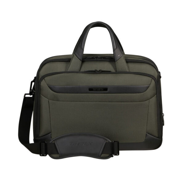 Samsonite torba Pro-DLX 6 za prijenosnike do 15.6", s pretincom za 10,5" tablet, 16 / 23 L, zelena