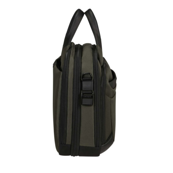 Samsonite torba Pro-DLX 6 za prijenosnike do 15.6", s pretincom za 10,5" tablet, 16 / 23 L, zelena