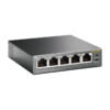 TP-Link 5-port Gigabit PoE+ preklopnik (Switch) 5×10/100/1000M RJ45 ports, 1×PoE++ In, 4xPoE+ Out ports, metalno kućište