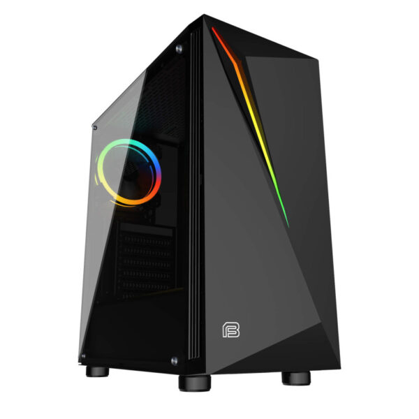 Bit Force Gamer Pro PC R56600 - Ryzen 5 5600, 32GB DDR4, 1TB SSD, RX 6600, WiFi, Win 11 Pro