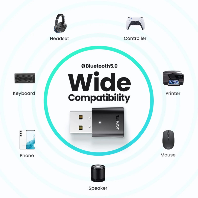 UGREEN Bluetooth 5.0 adapter USB-A