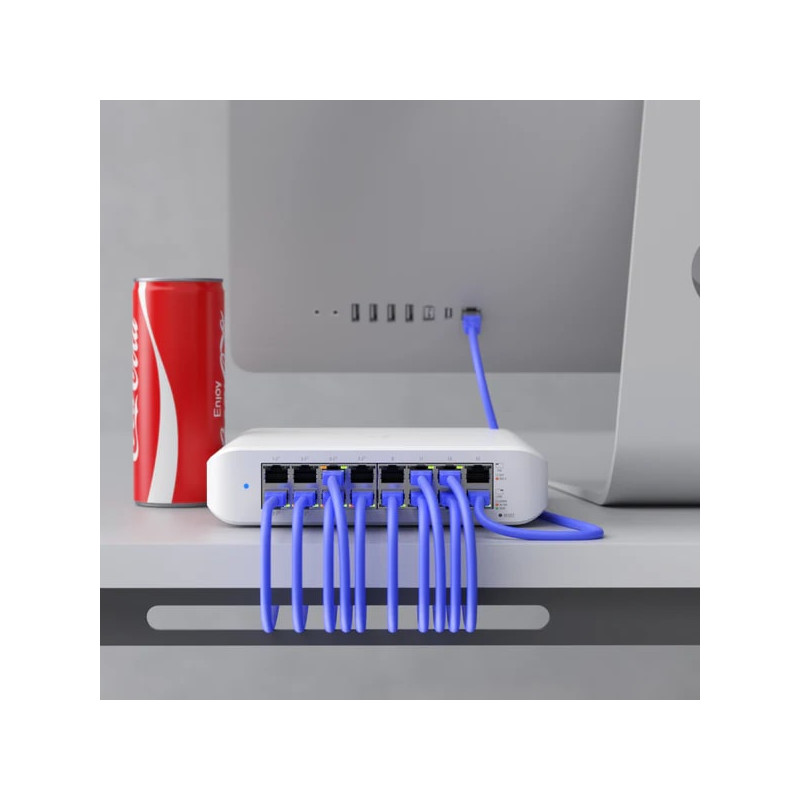 Ubiquiti UniFi Managed 16-port Gigabit Switch, 8-port PoE+, 45W (USW-LITE-16-PoE)