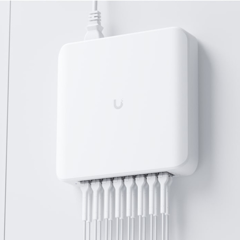 Ubiquiti UniFi Managed 16-port Gigabit Switch, 8-port PoE+, 45W (USW-LITE-16-PoE)