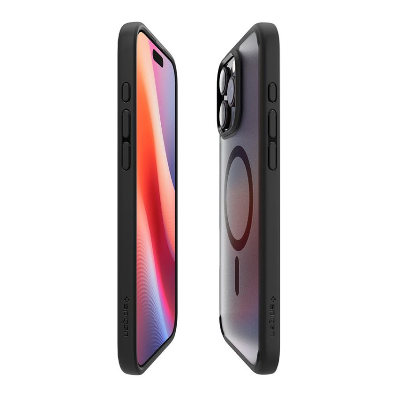 Spigen Ultra Hybrid MagSafe, frost black - iPhone 16 Pro Max (ACS08003)