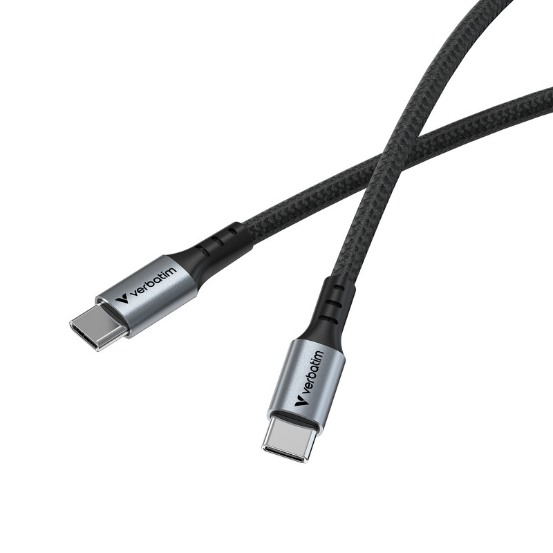 170119-57_V031845_03.jpg Verbatim Sync & Charge kabel USB-C na USB-C 60W 120 cm