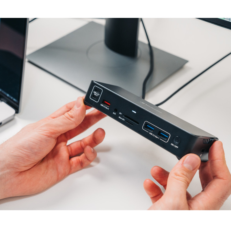 172652-57_V032171_03.jpg Verbatim CDS-15 portni USB-C Pro Docking Station 2 x HDMI | DP | RJ45 | USB-A 3.1 | 2 x USB-A 3.0 | USB-A 2.0 | 2 x USB-C® 3.1 | SD | microSD | Audio | USB-C PD | USB-C Host