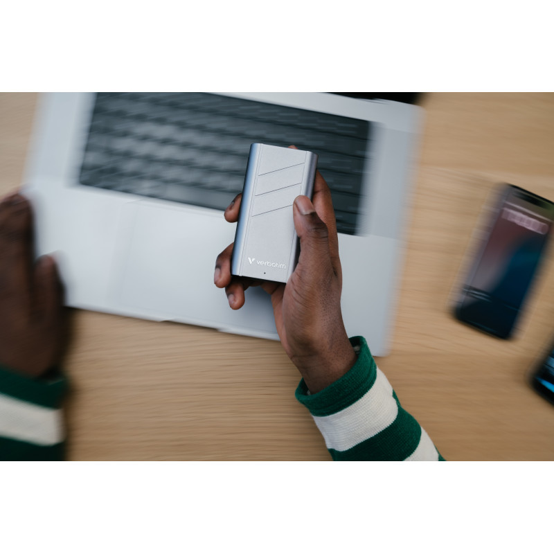 Verbatim TurboMetal 1TB SSD USB4 vanjski disk, R/W: 3700/3600 MB/s