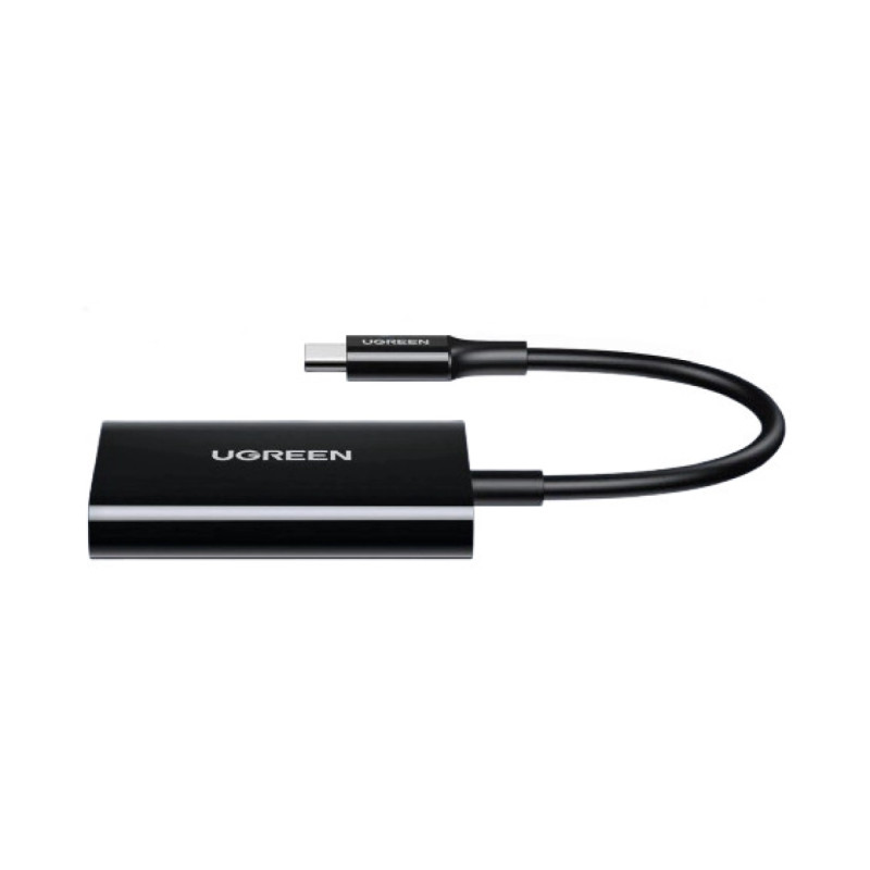 UGREEN čitač memorijskih kartica, TF/SD/MicroSD kartice, USB-C, 15cm, crni