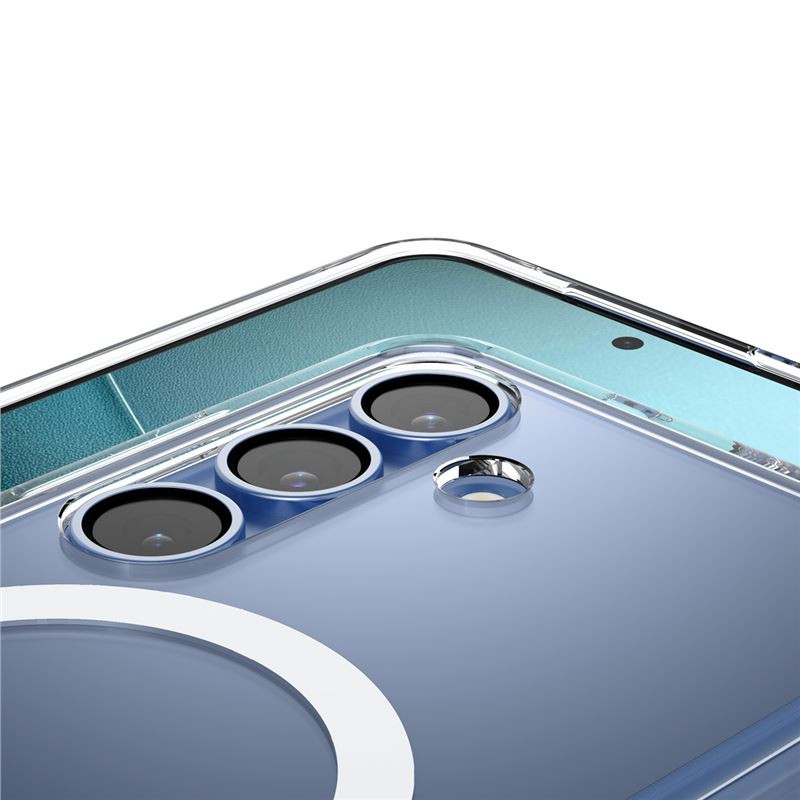 Spigen Ultra Hybrid MagSafe, clear white - Samsung Galaxy S25+ (ACS08981)