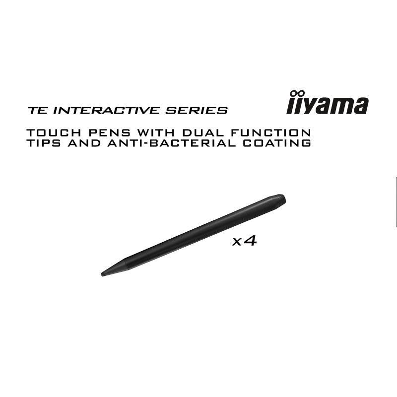 IIYAMA 86" TE8614MIS-B2AG, iiWare12E (EDLA - Google - GMS apps) , Android 13, 50-Points PureTouch IR+ with zero bonding, 3840x2160, UHD VA panel, Multi-Screen Display supported, Metal Housing, Fan-les