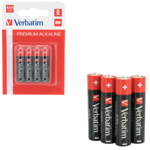 Verbatim AAA-LR03 Micro alkalna baterija (4 komada) blister pakiranje